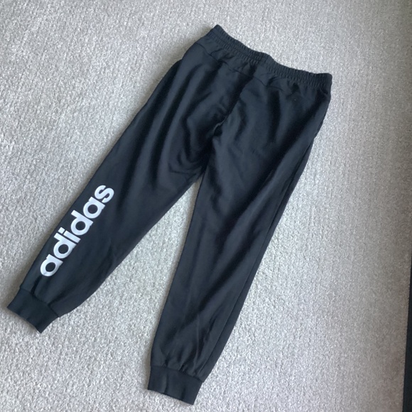 Adidas Joggers L 2 Pairs  Essentials Slim Tapered Cuff Pants - Picture 5 of 11